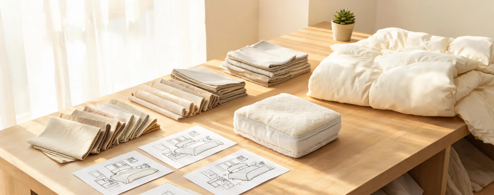 Linenspa bedding design table