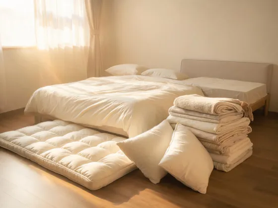 Mattress topper and pillow layers